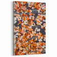 Fall Wall Decor - Rustic Autumn Leaves on Wooden Background