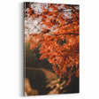 Golden Autumn Reflection - Fall Wall Art and Autumn Canvas Print