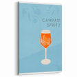 Campari Spritz Cocktail Wall Art – Bar & Beverage Decor Print