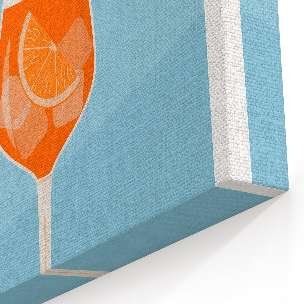 Campari Spritz Cocktail Wall Art – Bar & Beverage Decor Print