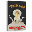 Vermouth Bianco Vintage Bar Wall Art – Martini & Rossi Print