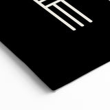 Spooky Typography Halloween Wall Art - Modern Halloween Decor