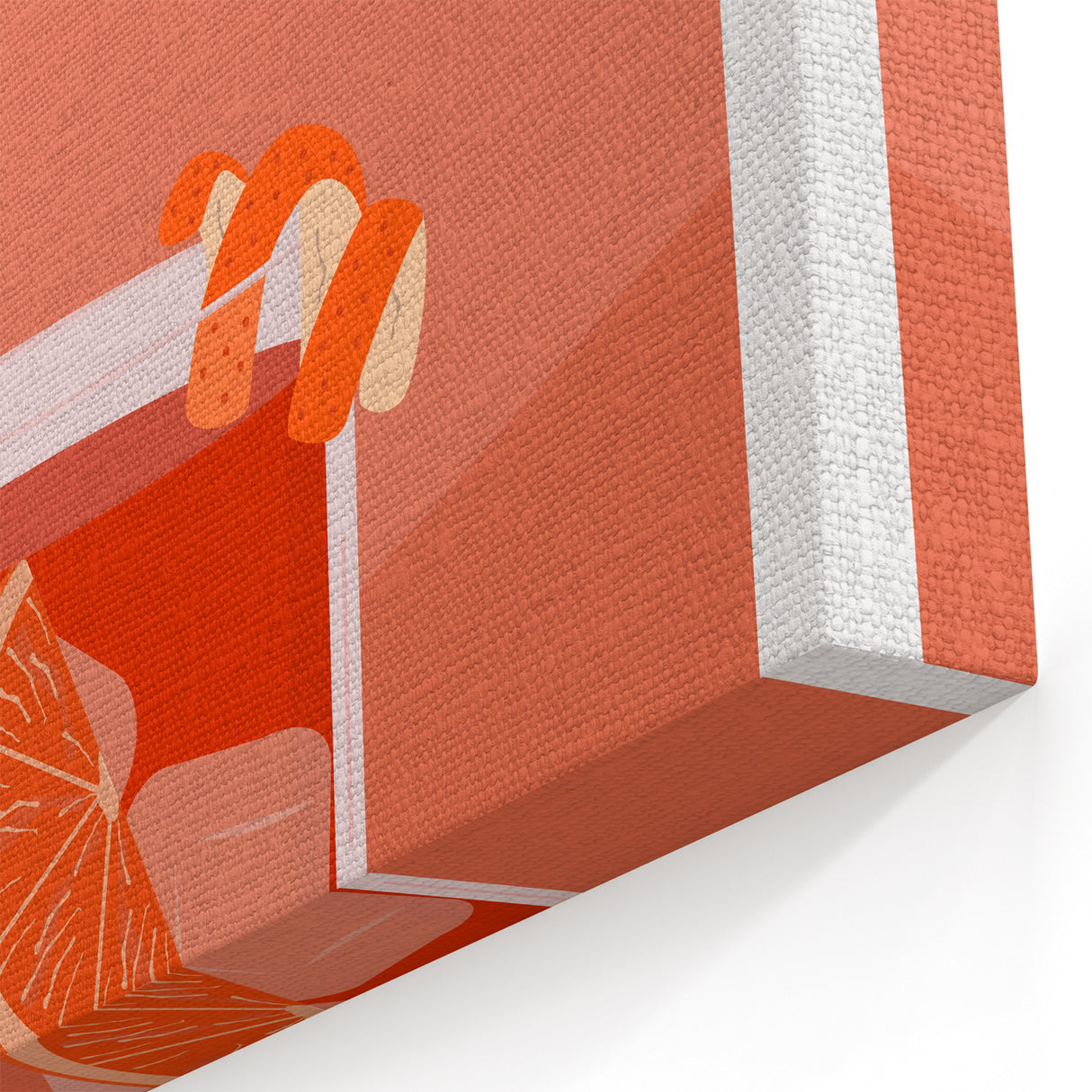 Classic Negroni Cocktail Wall Art – Bar & Kitchen Decor