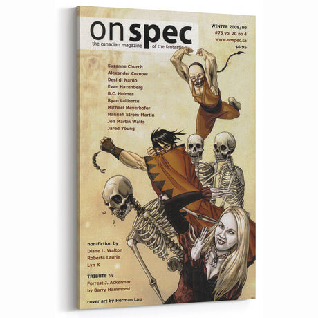 Vintage Magazine Cover Art - Retro Action Fantasy Magazine Print