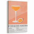 Beverage Wall Art – Pornstar Martini Cocktail Print for Bars