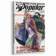 Vintage Magazine Cover Art - Retro Fiction Magazine Print