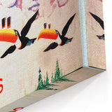 Vintage Guinness Draught Advertising Poster - Retro Toucan Wall Art