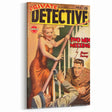 Vintage Magazine Cover Art - Retro Detective Noir Magazine Print