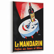 Vintage Le Mandarine Advertising Poster - Retro French Art