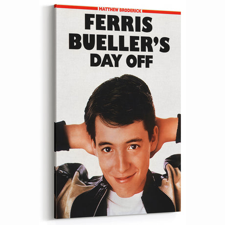 Retro Ferris Bueller’s Day Off Poster - Vintage Retro 80s Movie Wall Art Decore