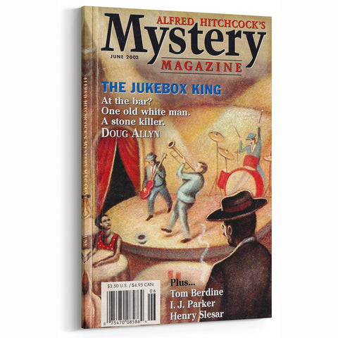 Vintage Magazine Cover Art - Alfred Hitchcock’s Mystery Magazine