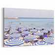 Sunny Beach Day with Umbrellas – Coastal Summer Wall Art