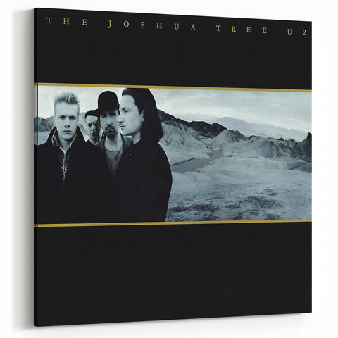 Retro U2 The Joshua Tree Poster - Vintage Album Cover Wall Art