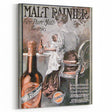 Vintage Malt Rainier Poster: Retro Advertising Wall Art