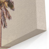 Minimalist Palm Tree – Elegant Tropical Summer Wall Art