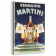 Vintage Martini Vermouth Poster: Retro Advertising Wall Art