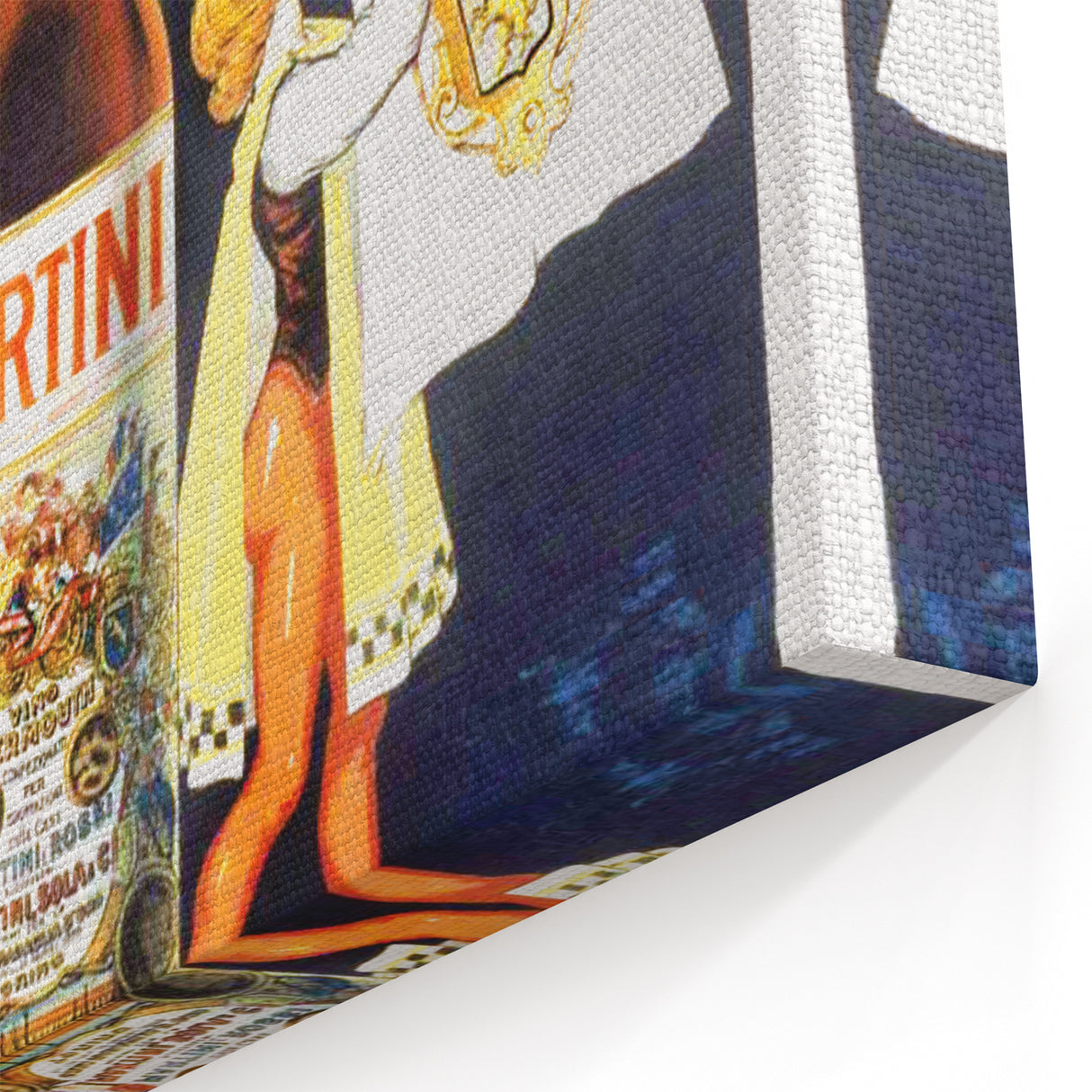 Vintage Martini Vermouth Poster: Retro Advertising Wall Art