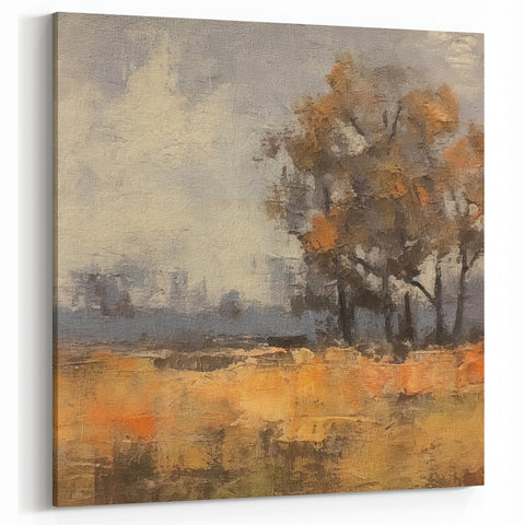 Halloween Art Prints - Autumn Landscape Gothic Wall Decor