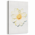 White Lotus Flower - Spring Wall Art Floral Botanical Canvas