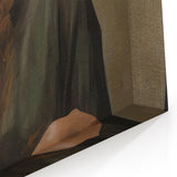 Classic Portrait Artwork - Timeless Woman in Deep Tones Wall Art