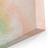 Tropical Wall Art - Aerial Beach View Summer Canvas Art
