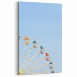Summer Canvas Art - Ferris Wheel Fun Summer Wall Decor