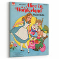 Vintage Comics Wall Art – Alice in Wonderland Retro Poster