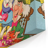 Vintage Comics Wall Art – Alice in Wonderland Retro Poster