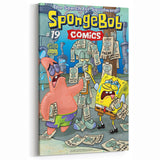 Vintage Comics Wall Art – SpongeBob Retro Cartoon Poster