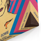 David Bowie Ziggy Stardust Retro Poster - Vintage Concert Art