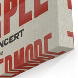 Deep Purple Concert Retro Poster - Vintage Fairfield Hall Art