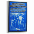 Deep Purple 1973 Concert Poster - Vintage Music Art with Fleetwood Mac