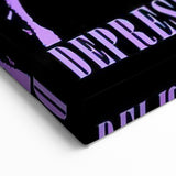 Beach House Depression Cherry Poster - Vintage Indie Art