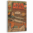 Vintage Comics Wall Art – Star Wars Clone Wars Retro Poster