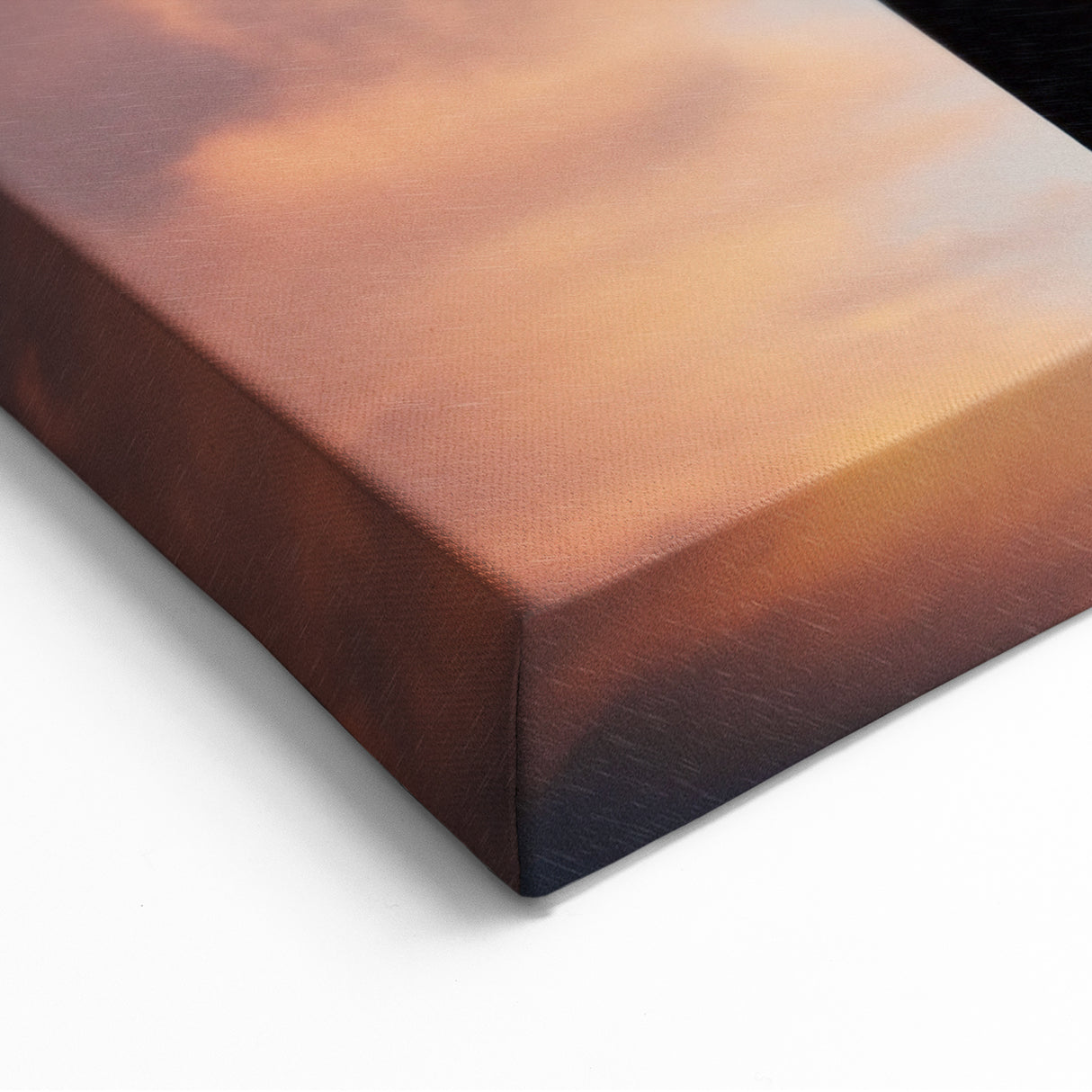 Spring Art Prints – Inspirational Cross at Sunset Canvas Wall Art