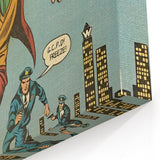 Vintage Comics Wall Art – Joker Retro Villain Comic Book Poster