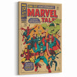 Vintage Marvel Tales Wall Art – Classic Superhero Anniversary Print
