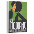 Vintage Modiano Cigarette Ad – Retro Italian Poster Wall Art