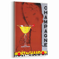 Vintage Moët & Chandon Champagne Ad – Retro French Poster Wall Art