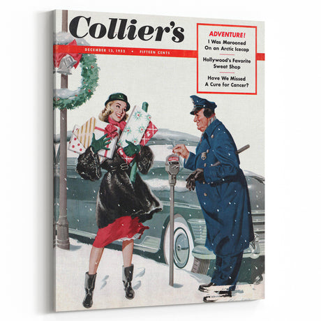 Vintage Magazine Cover Art – Collier's Holiday Edition