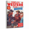 Vintage Western Magazine Cover Art – Complete Western Book