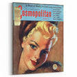 Vintage Cosmopolitan Magazine Cover Art – December 1955