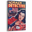 Vintage Crack Detective Magazine Cover Art – November Issue