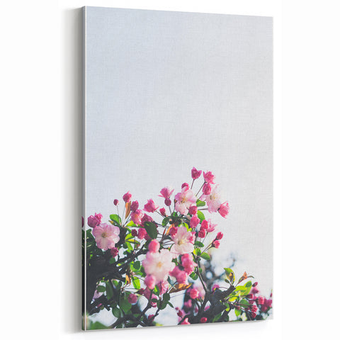 Pink Blossom Branches - Floral Spring Wall Art for Elegant Spaces