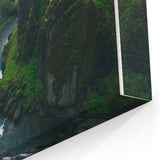 Majestic Spring Canyon Wall Art – Scenic Landscape Canvas Print