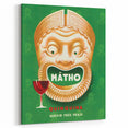 Vintage Mâtho Quinquina Poster – Retro Drink Ad with Bold Design