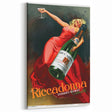 Vintage Riccadonna Spumanti-Vermut Poster – Retro Wine Ad with Elegance