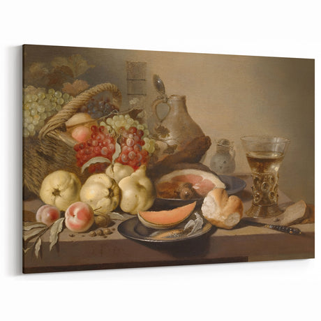 Elegant Fruits Wall Art – Vintage Fruit Canvas for Kitchen Decor