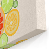 Fruit Art Prints – Citrus Kitchen Wall Decor for Modern Spaces