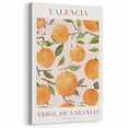 Fruit Wall Decor – Valencia Orange Tree Botanical Print